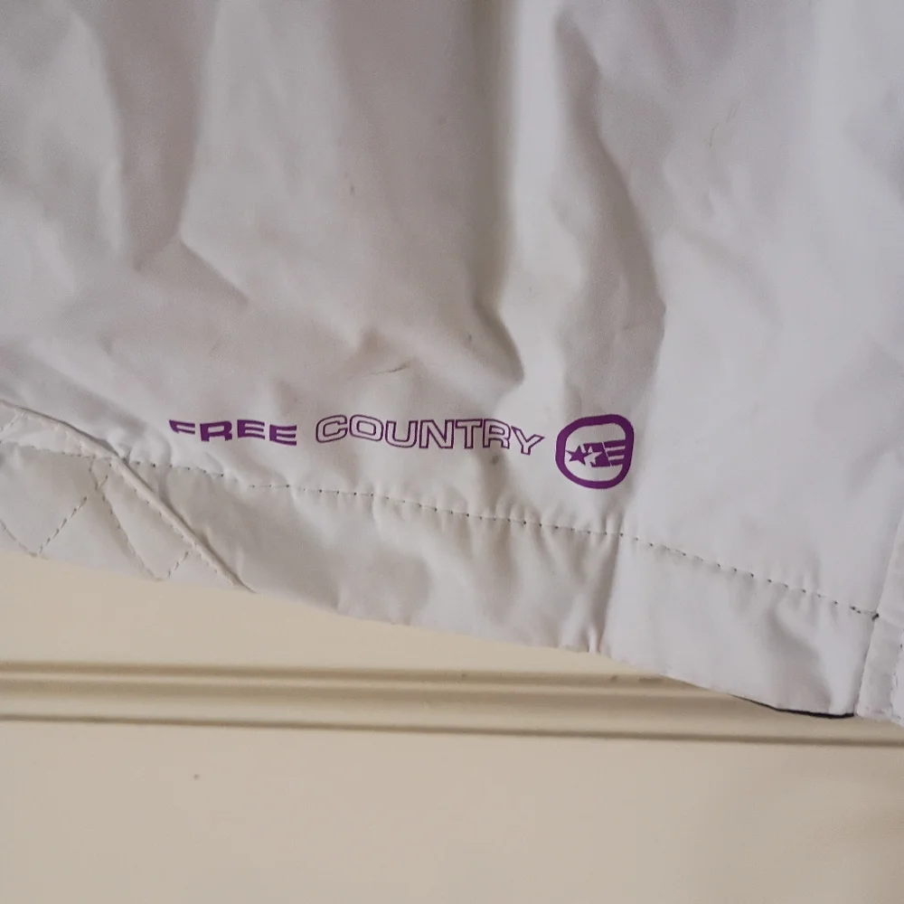 White and Gray Women's Jacket Size L - Picture 6 of 7